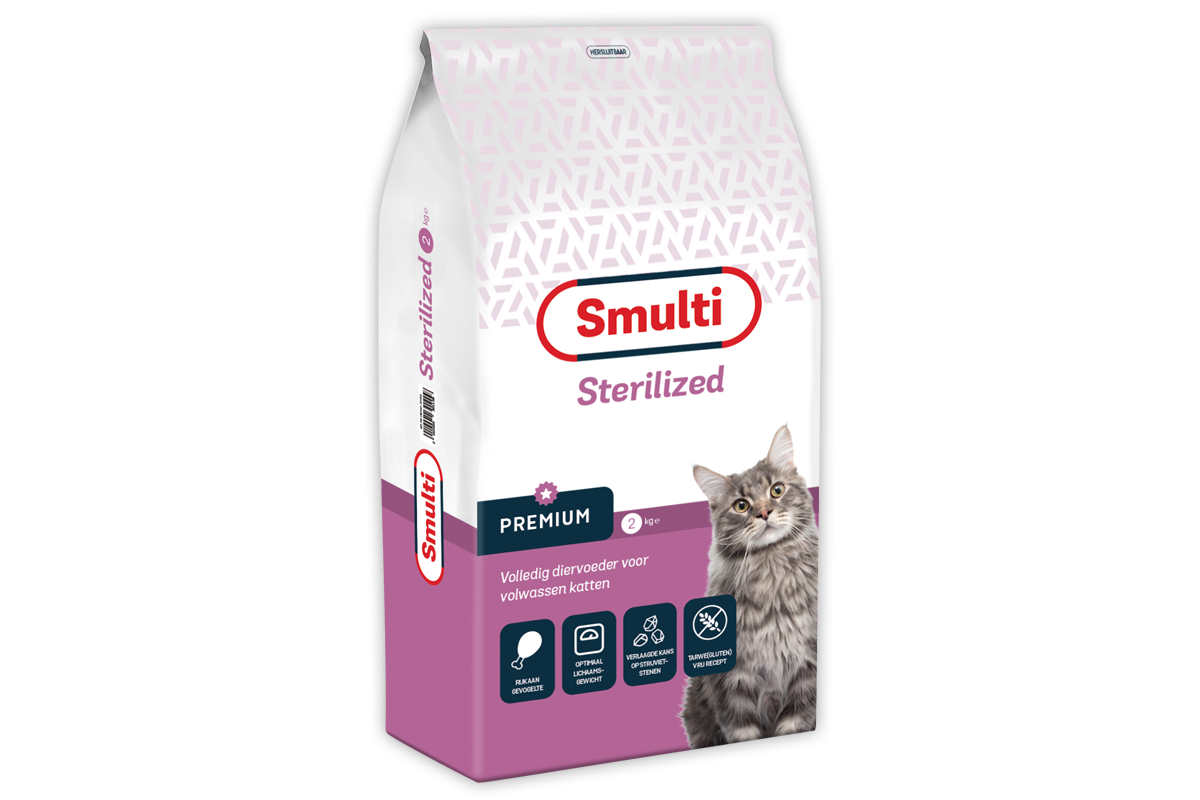 Smulti Premium Sterilized 2kg