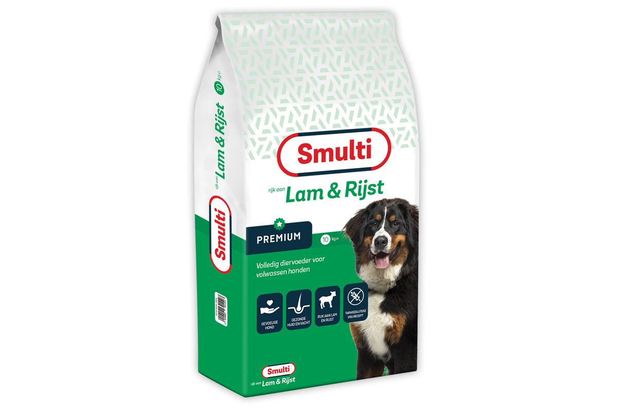 Smulti Premium Lam & Rijst 10kg